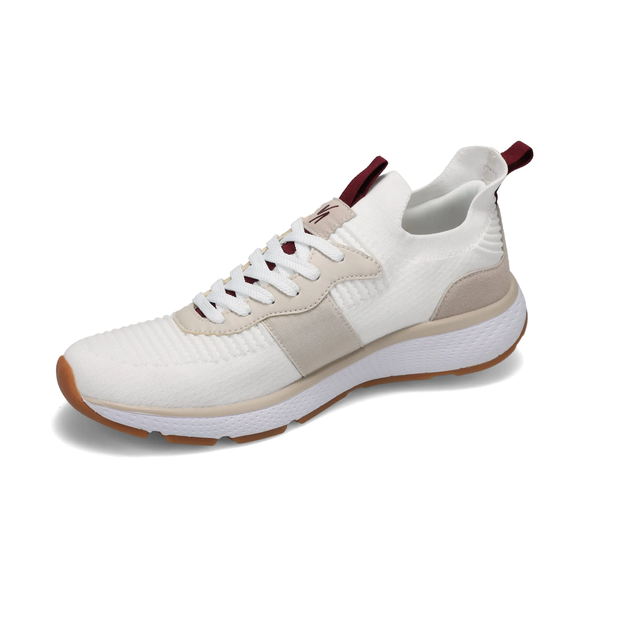 Men's Reign - White/Maroon/Gum