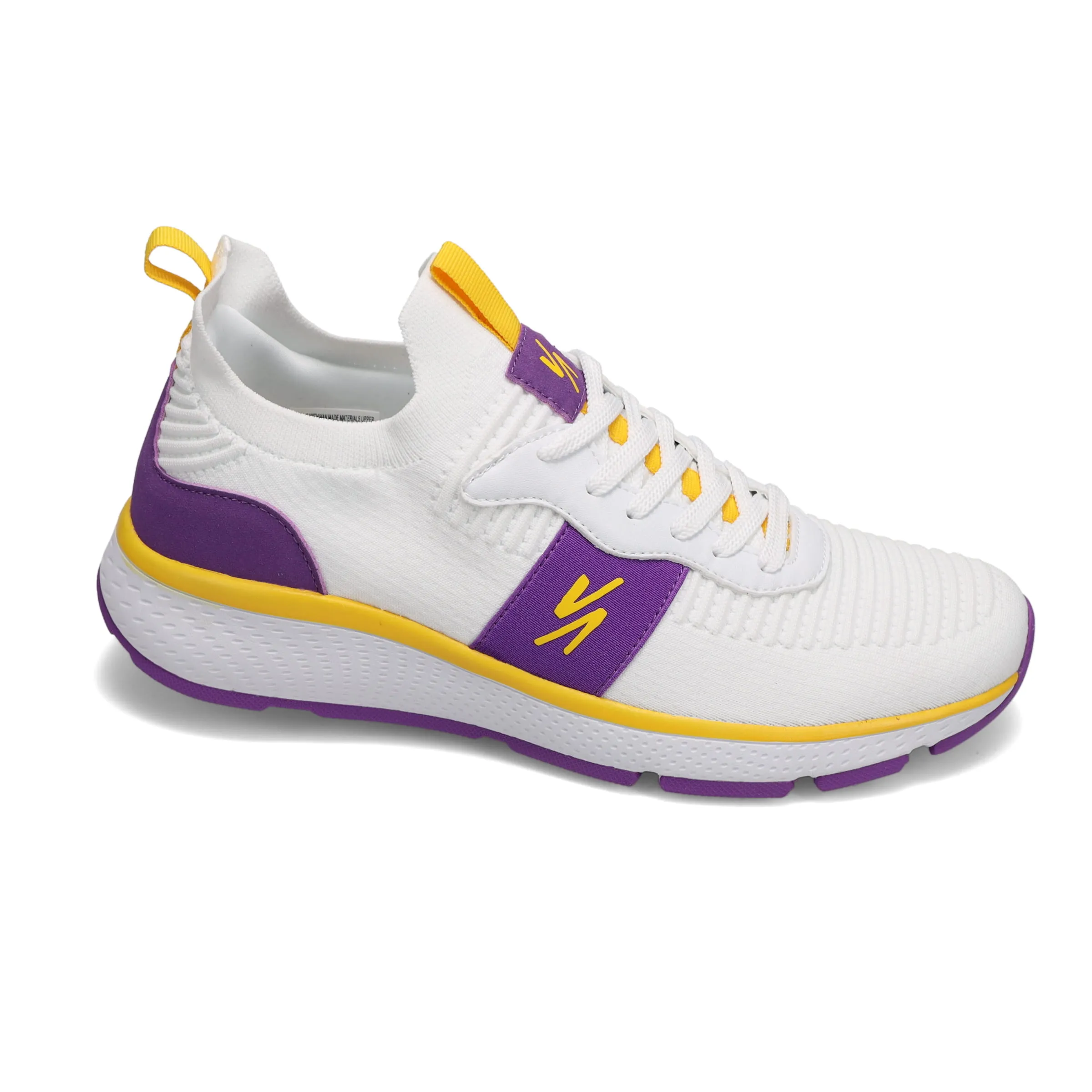 Men's Reign - White/Purple/Yellow