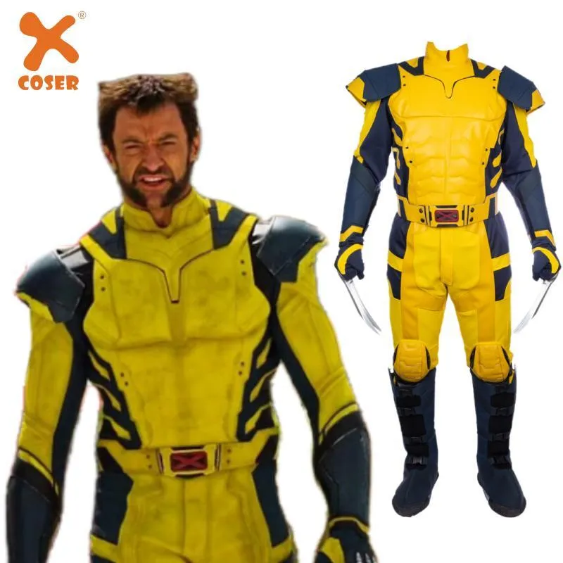 【New Arrival】Xcoser Deadpool&Wolverine Hugh Jackman Wolverine Full Suit Cosplay Costume