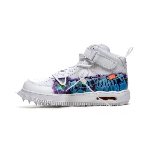 Nike Air Force 1 Mid Off-White Graffiti White