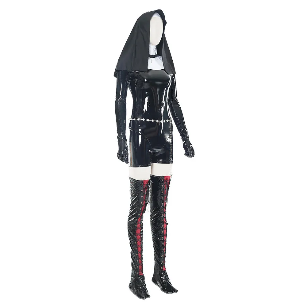 Nun Hitman 5: Absolution Sister Rosewood Orphanage Uniform Cosplay Costume