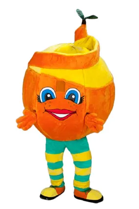 Orange Mascot Costume