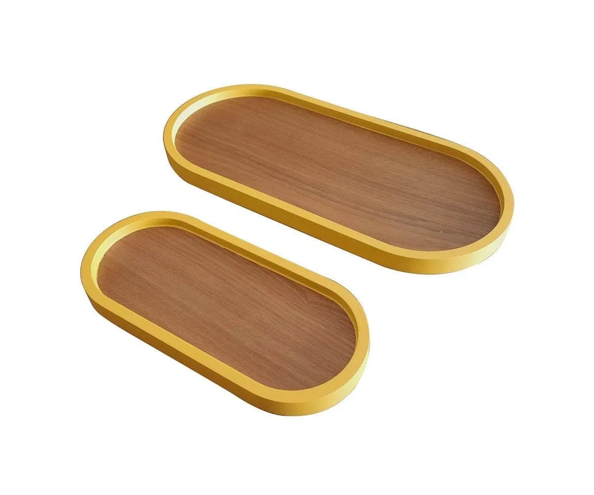 Oval Lacquer Trim Tray