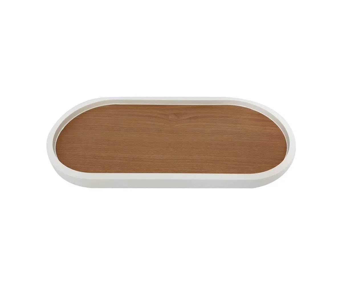 Oval Lacquer Trim Tray