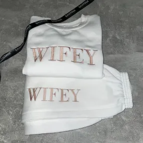 Personalized Bride and Wifey Wedding Tracksuits