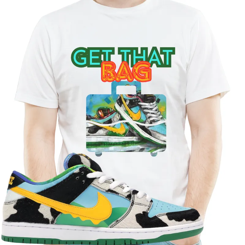 "Get that Bag" T-shirt to Match Ben Jerry ice Cream Chunky Dunks