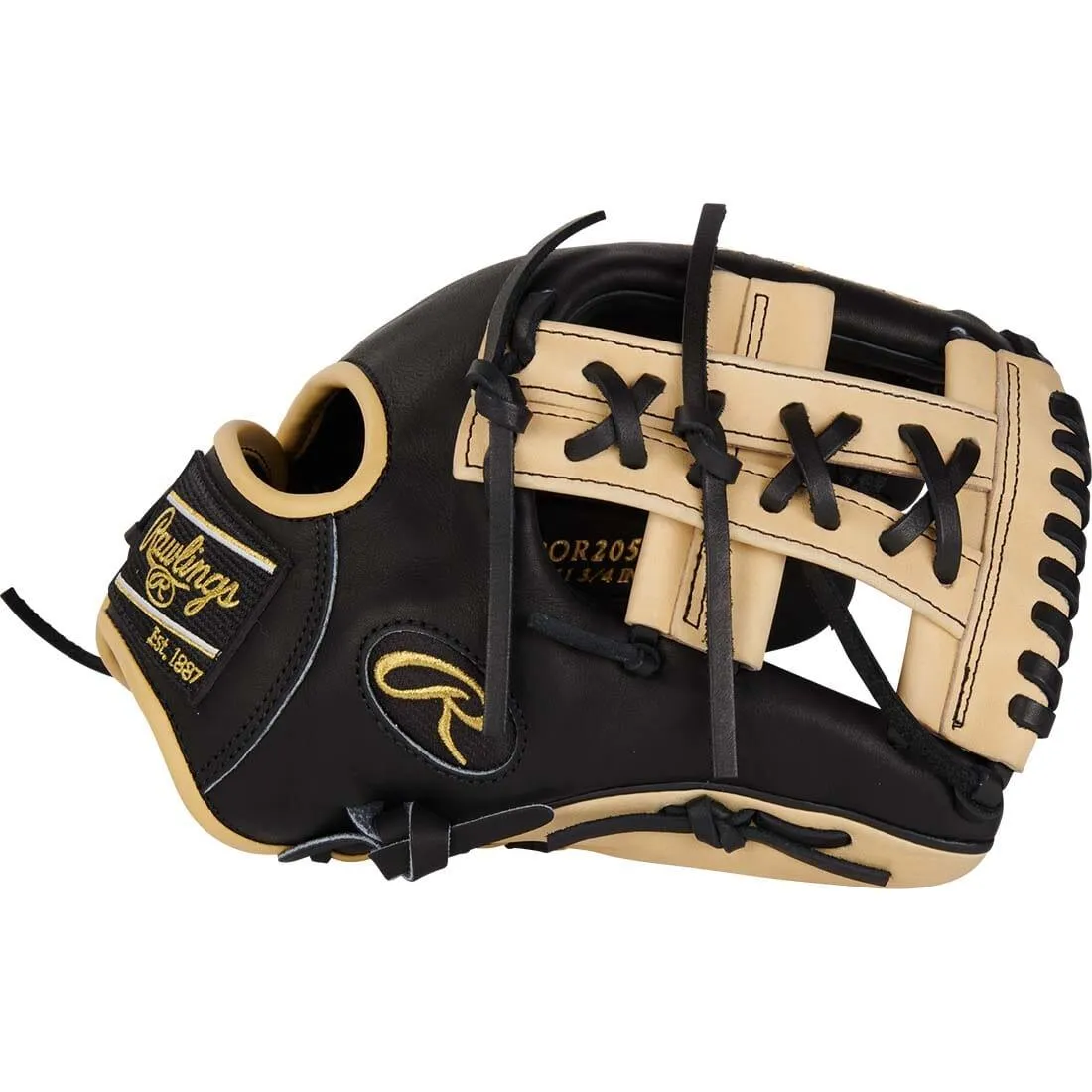 Rawlings Heart of the Hide R2G Contour Fit 11.75" Utility Baseball Glove: RPROR205U-32B