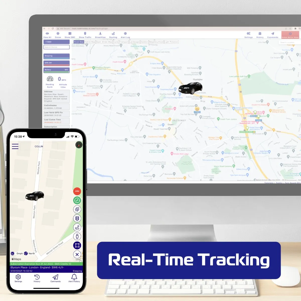 Scorpion X Immobiliser   GPS Security Tracker