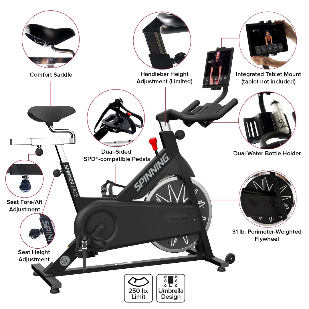 Spinning Pace Connected Spinner Home Bike