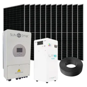 Sunsynk 5kW 48V 8kWh Self Consumption Kit