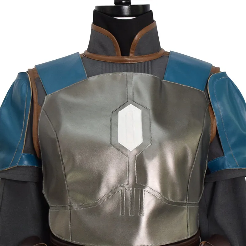 The Mandalorian 3 Cosplay Bo-Katan Kryze Costume Femme Uniform With Helmet