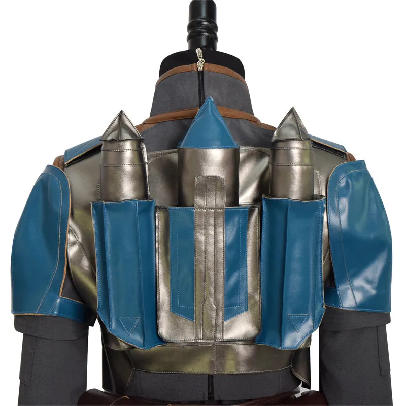 The Mandalorian 3 Cosplay Bo-Katan Kryze Costume Femme Uniform With Helmet