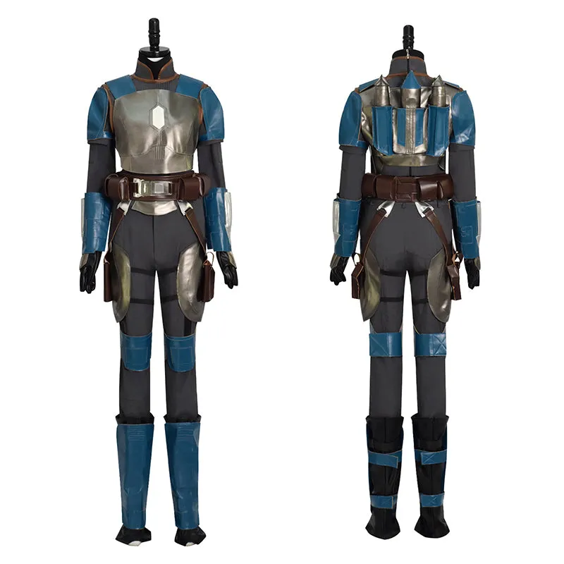 The Mandalorian 3 Cosplay Bo-Katan Kryze Costume Femme Uniform With Helmet