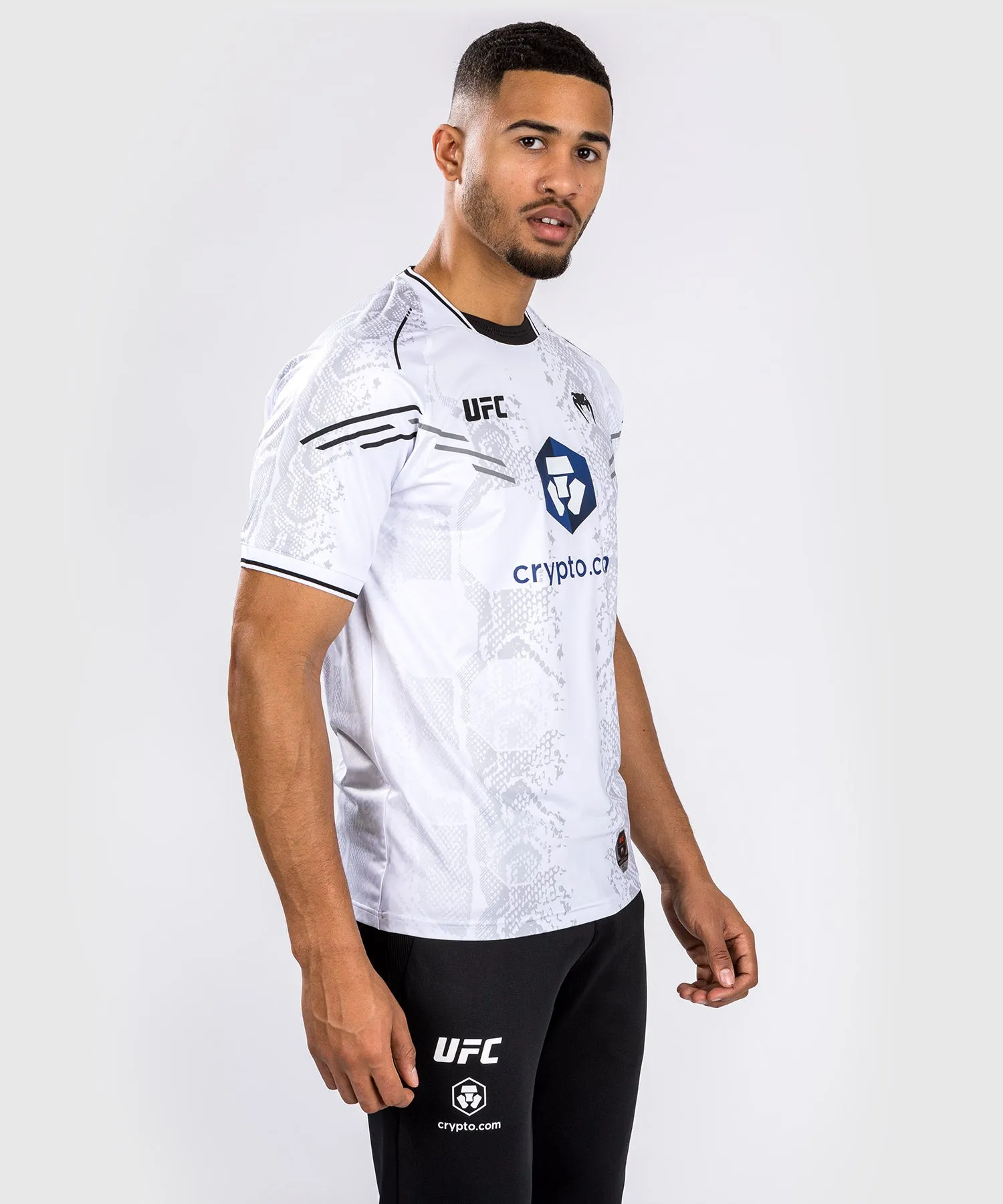 UFC Adrenaline by Venum Personalized Authentic Fight Night Men's Walkout Jersey - White