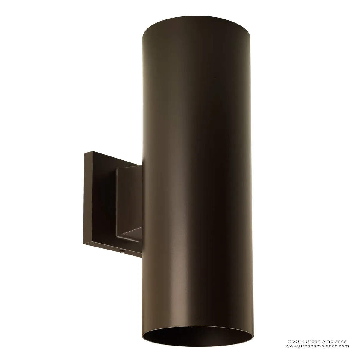 UHP1060 Contemporary Outdoor Wall Light, 14"H x 5"W, Olde Bronze Finish, Hollywood Collection