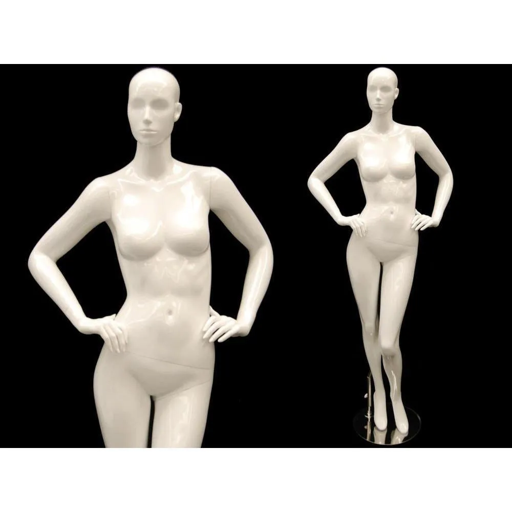 White Female Abstract Mannequin MM-ANNA03