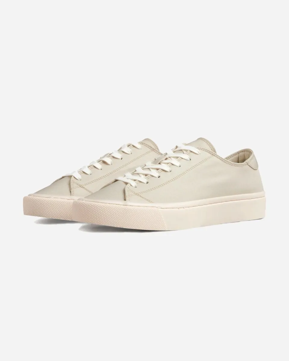 Worker Low - Off White Canvas