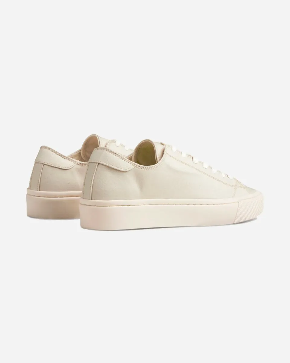 Worker Low - Off White Canvas