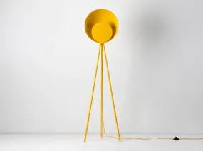 Yolk yellow diffuser floor lamp